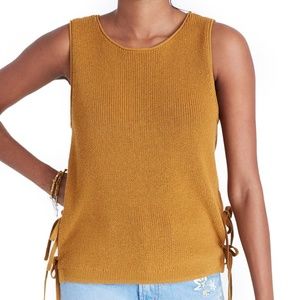 Madewell Women's Side Tie Sweater Tank